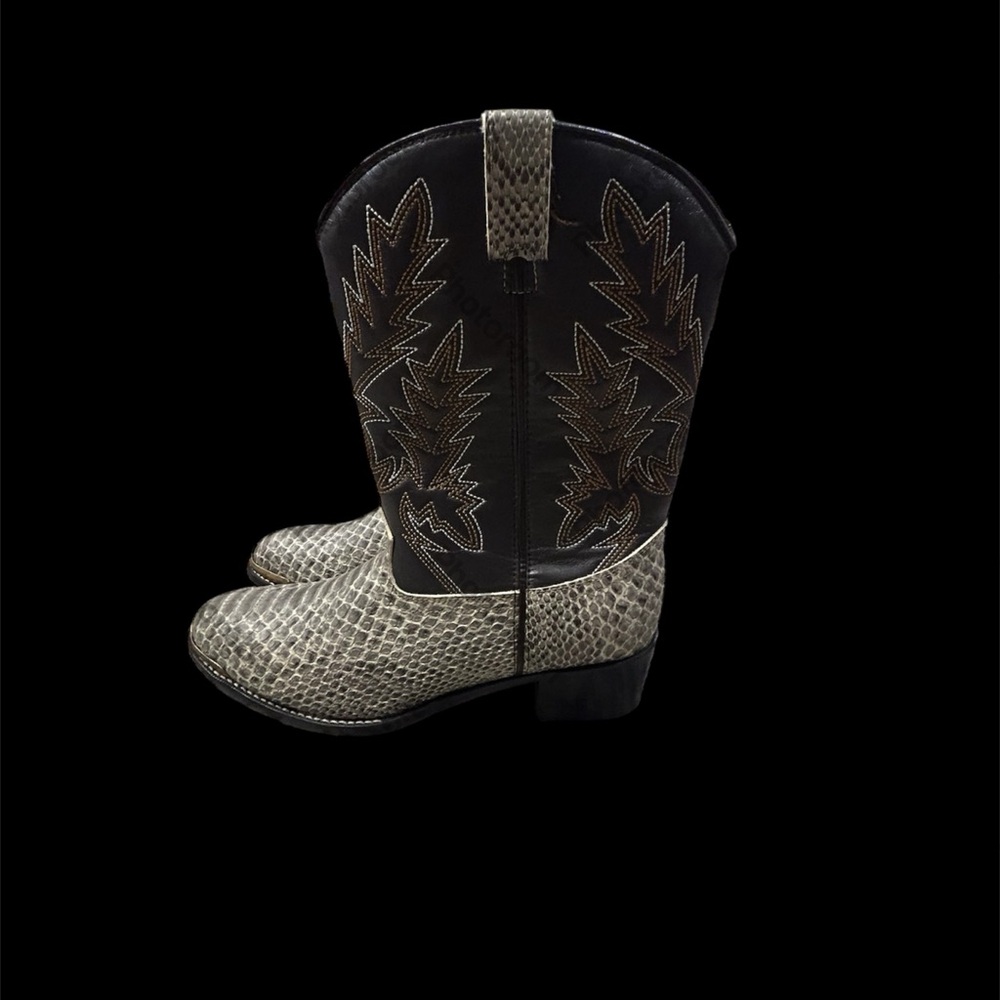 Durango Women’s or Youth Snakeskin Cowboy Boots 5.5 Youth or‎ 7 Women